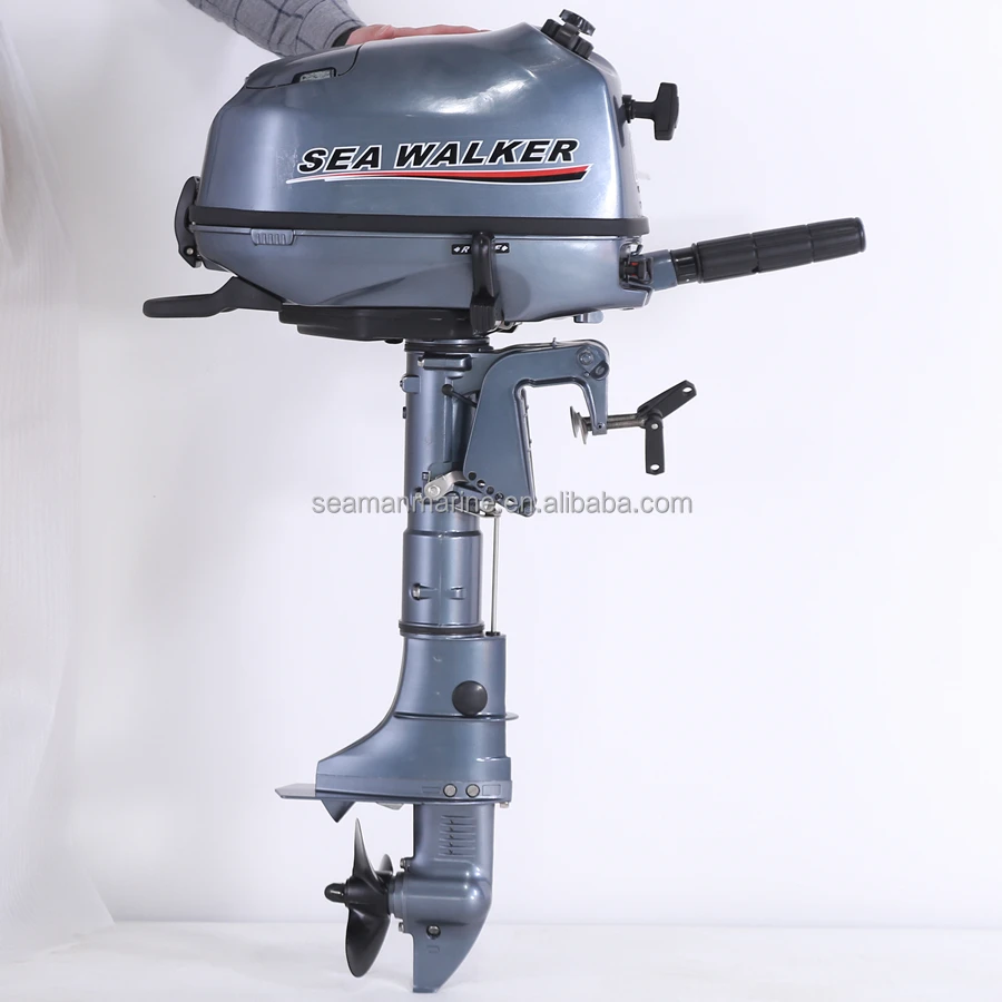 Seawalker лодочный мотор 6hp 4-х тактный короткий вал лодочный мотор для морской рыбалки