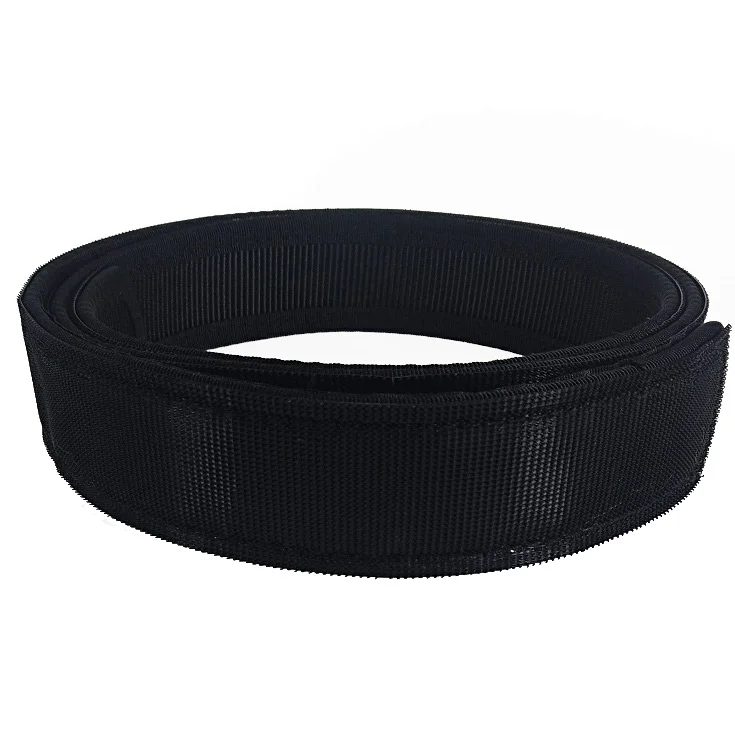 Wholesales 1.5 Inch Wide High Speed Gear Hook & Loop Tactical Inner Duty Black Belt