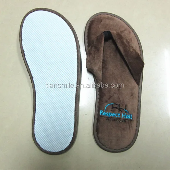 Cheap Biodegradable disposable pedicure flip flops is hotel slipper