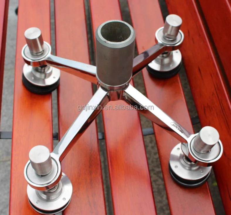 
Stainless Steel Structural Glass Curtain Walls Fittings Glass Spider 