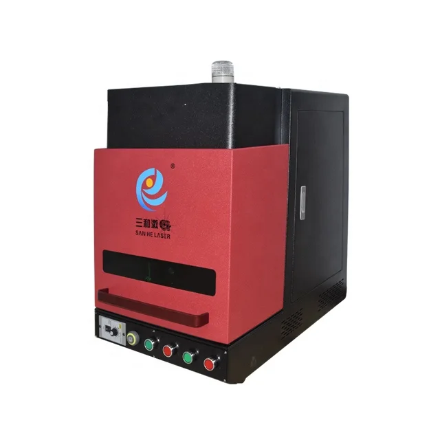 30W 60W Portable mini  fiber laser marking/cutting machine for jewelry gold  silver copper brass aluminum