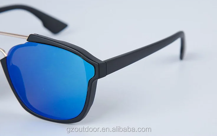 top grade Crystal film dazzle color resin sunglasses,polarized classic fashion goggles,aluminium magnesium alloy uv400 shades