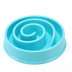 Hot Selling New Invention Colorful Diet Healthy Eating Slow Feed Plastic Pet Dog Food Water Bowl