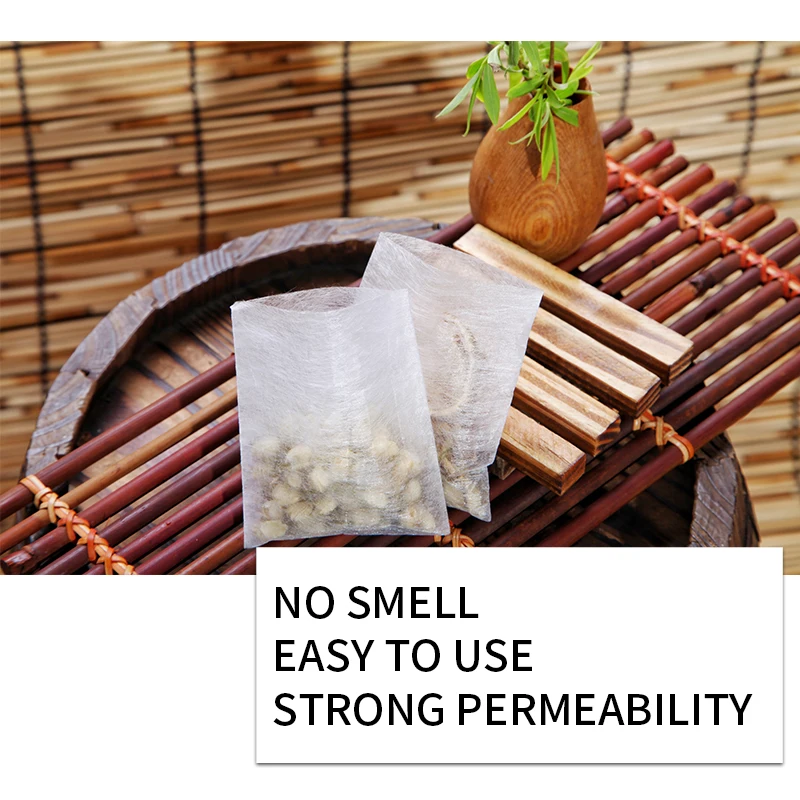 corn fiber tea bag Biodegradable Empty Pyramid Tea Bags heat-sealed mesh With Heat Seal Filter Bag