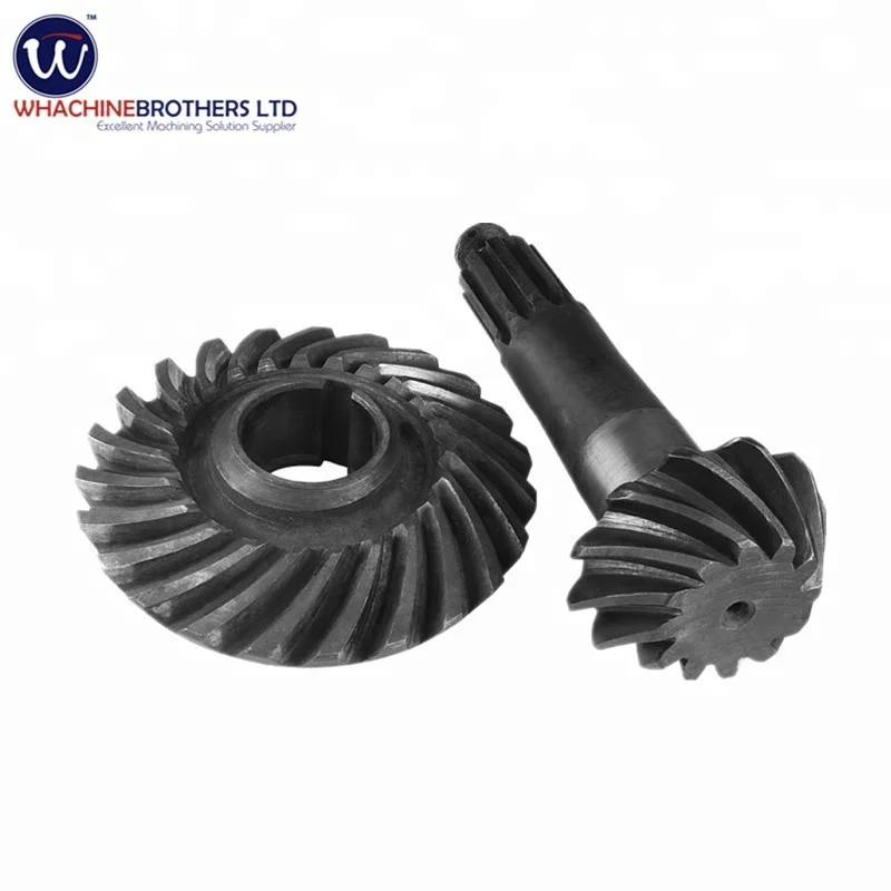 Customized lawn mower bevel gear made by whachinebrothers ltd.