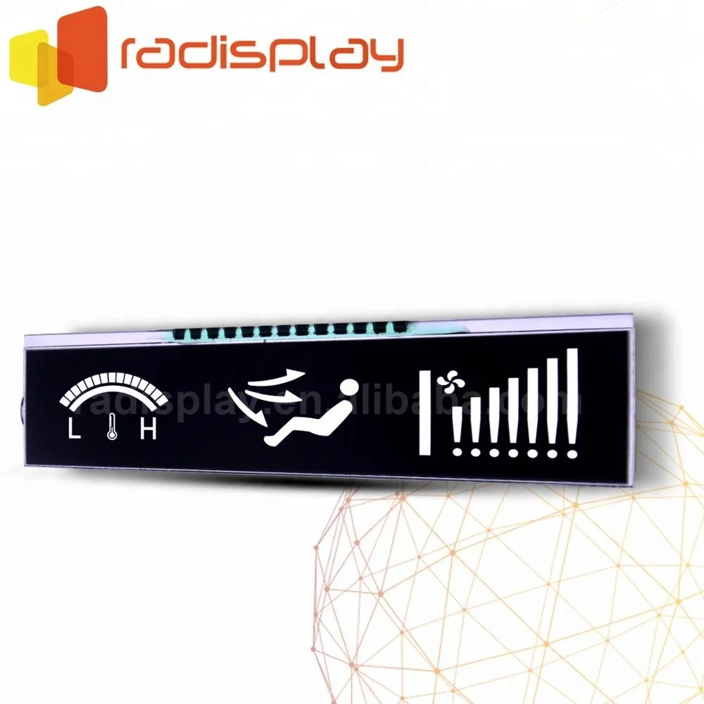 Custom Instrument Va Car Speedometer Dashboard Lcd Display Panel