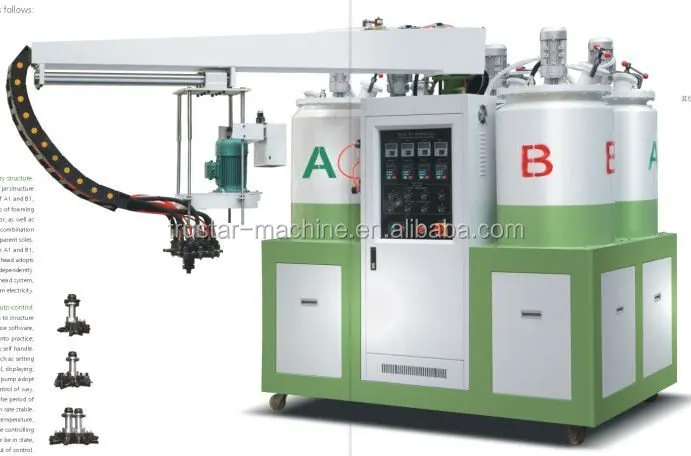Full Automatic PU Shoe (Sole) machine For Crocs Slippers