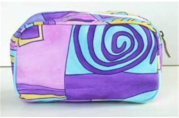 ECO PU Nail scissors cosmetic bag