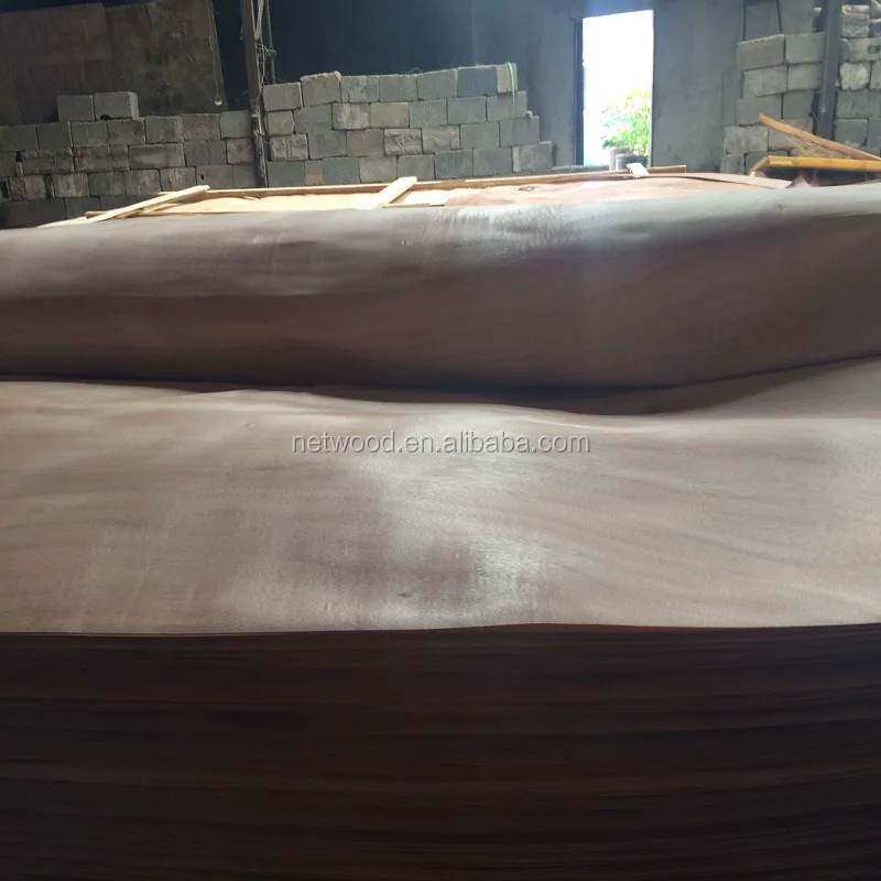African Sliced Face wood veneer africa Sliced Okoume Veneer for AAA