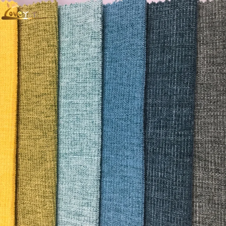 New arrival cheap chenille sofa fabric for upholstery in stock lot