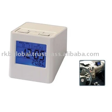
Compact Car Alarm Clock 