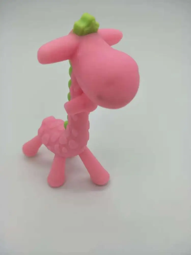 Cute  Panda & Ice Cream & Giraffe Sharp New Design And Best Quality  Gife Gum Massager Of  cooling Baby Teether