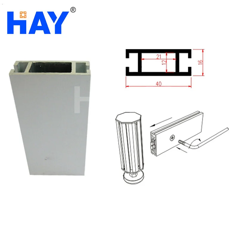 Заводская цена алюминиевая выставочная камера 2x2