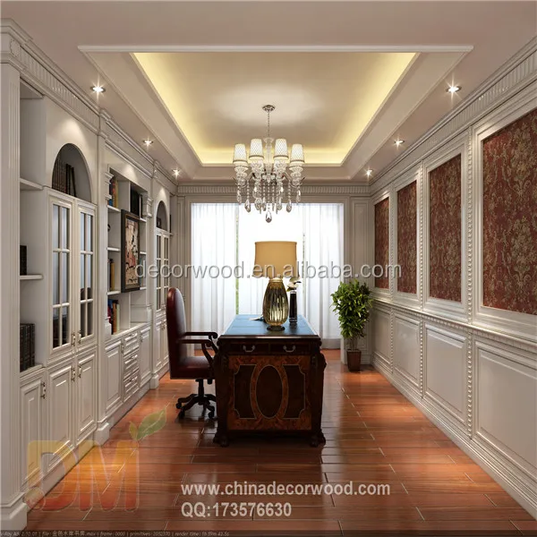 high quality design solid wood office cabinet supplier