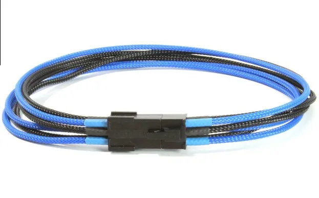 Высокое качество рукавами 6 контактный PCIe кабеля