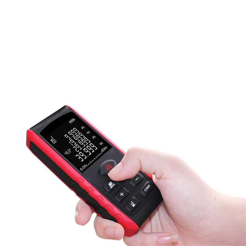 
hot selling 80m portable digital distance meter laser measure 80m laser distance meter 