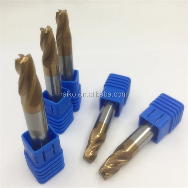 4 Flutes HRC55 Carbide Taper End Mill for Metal Carbide Tapered Milling Cutters