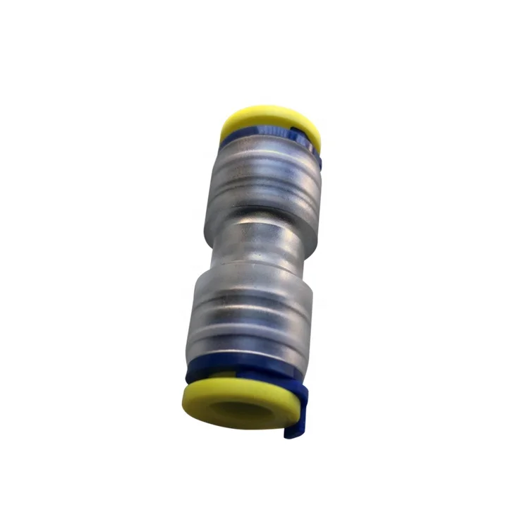 Straight Water Union Tube air hose tube quick connect micro duct coupling fitting transparent union connectors