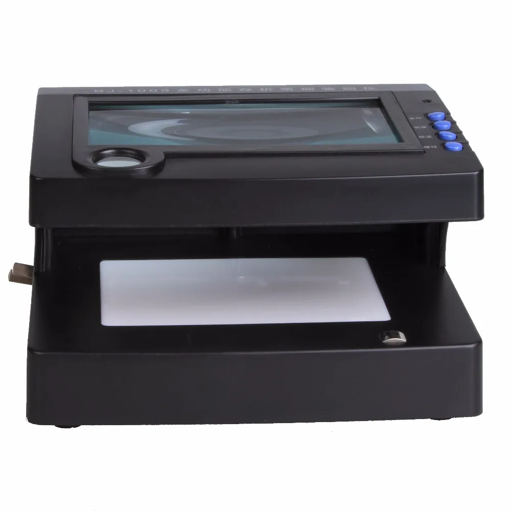 Desktop Magnifier UV MG IR Water Mark Counterfeit Detection Banknote Currency Bill Money Detector DL-1009