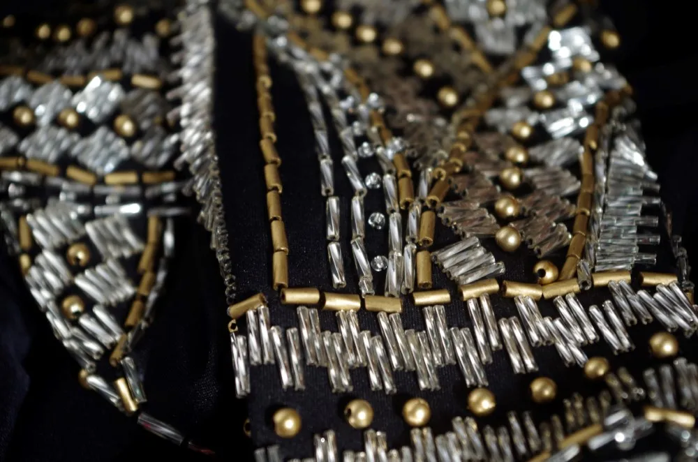 Bodycon black evening dresses elegant sexy indian night dress for women