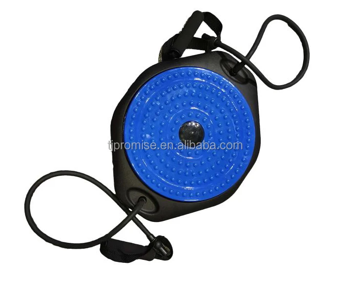 New Balance Aerobic Waist Twist Foot Exercise Disc Trainer Rotating Board With Resistance Rope