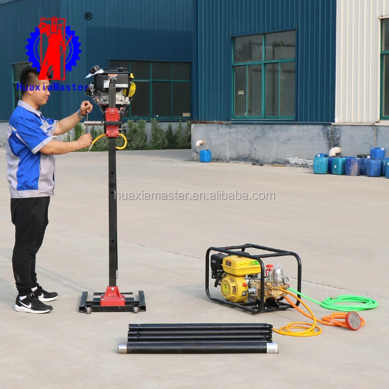 backpack portable core drill rig hand held concrete core drill rig rock core drilling machine for sale