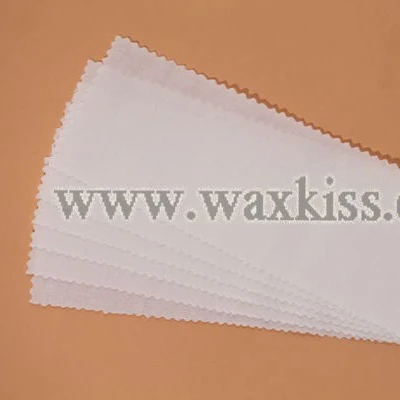 factory direct muslin epilating waxing strips , hair removal Non-woven strips paper depilatory beauty disposables