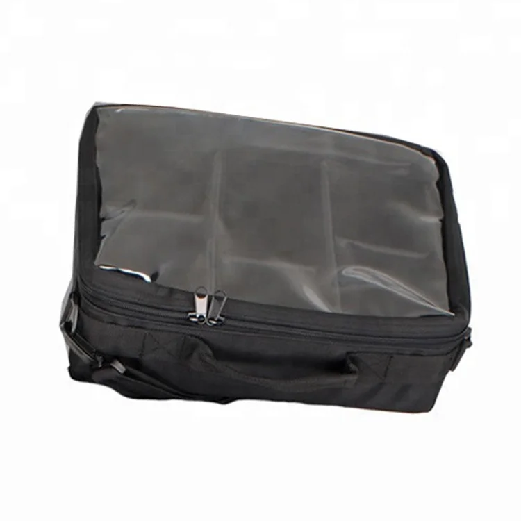 
Custom Carry Handle Clear Pvc Makeup Cosmetic Bag 