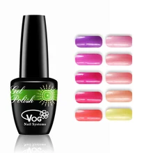 6pcs of VOG Classic Beautiful Package Color UV Gel 15ml 90 colors for choices