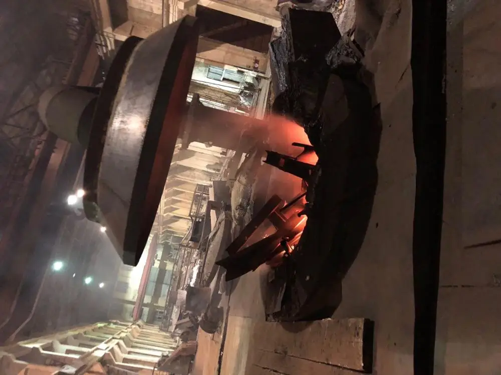 industrial high temperature electric steel scrap pig iron cast iron melting smelting furnace