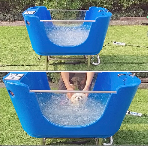 Micro Bubble Dog Spa Pet Supplies Therapy Pet Tub