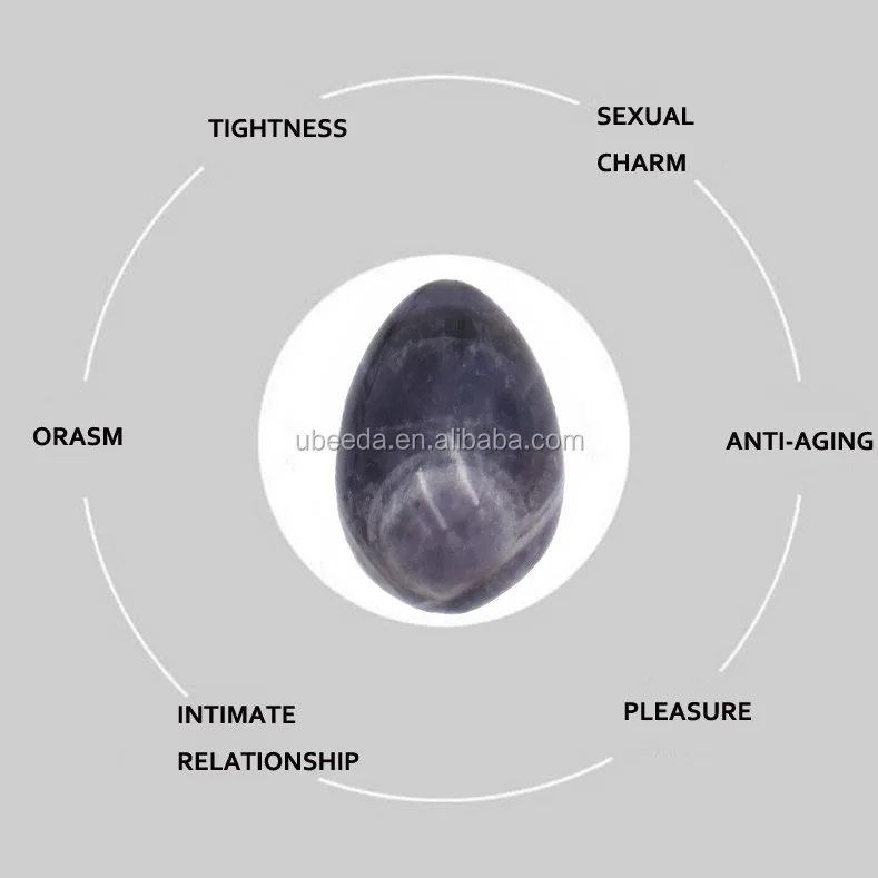 New coming healing crystal stones sexual health jade yoni eggs