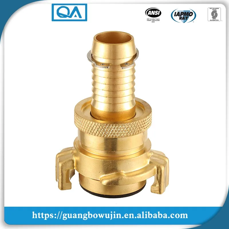 Best quality brass hosetail hydraulic coupling quick coupling