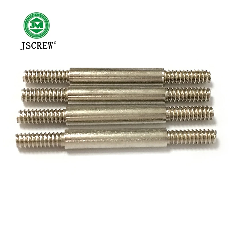 m6 good quality double sided headless wood screw