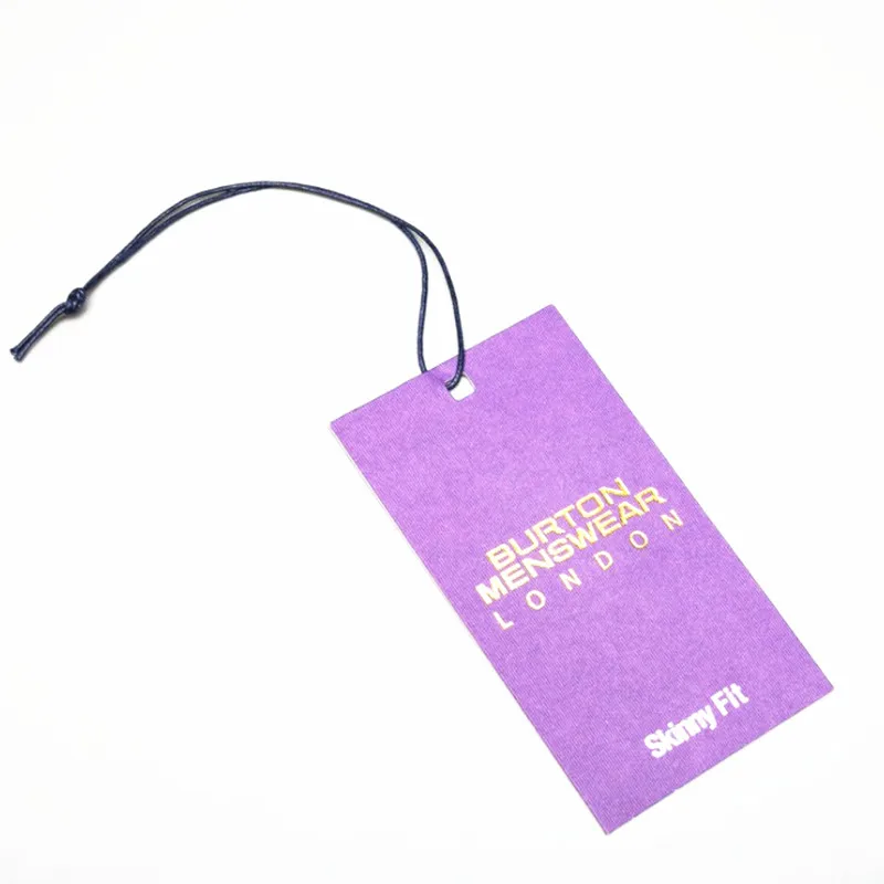 High Quality Custom Black Matte Paper Round Hang Tags with String Free Sample-for Clothing Shoes Bags Gifts Wholesale