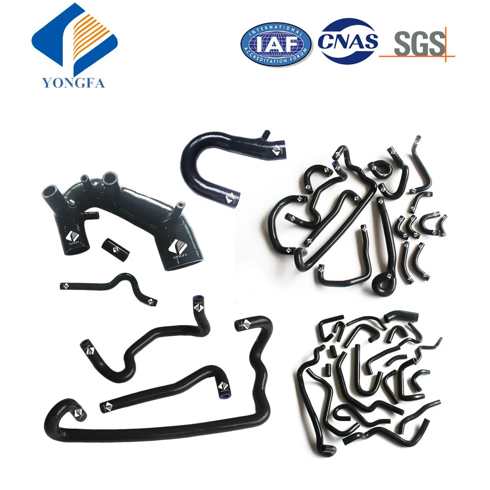
High performance automotive silicone radiator hose kit from Chinese manufacturer 
