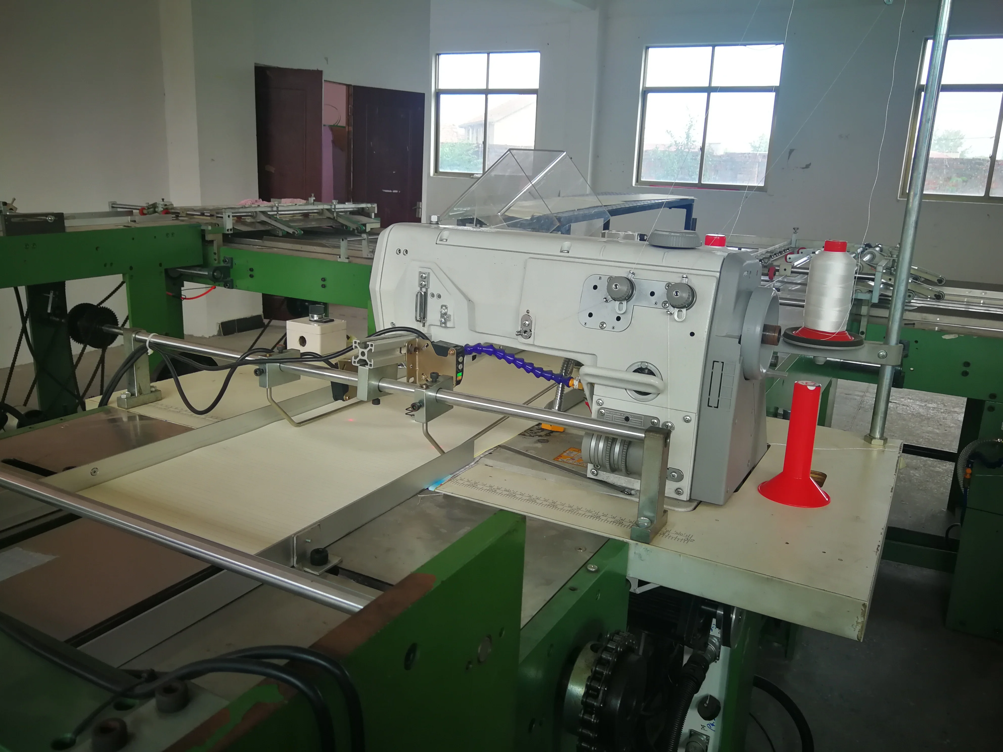 Automatic Thread Sewing Exercise Notebook Machine