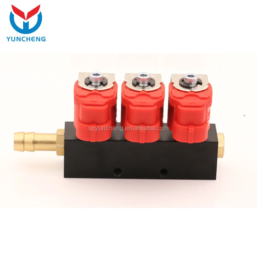 China Supplier 6 cylinder gas kits lpg injectors