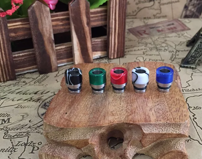 510 drip tip acrylic+stainless steel drip tip for ego