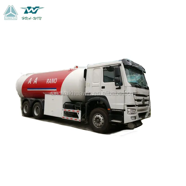 
Sino HOWO 24000 Liter propane trailer mobile dispenser lpg gas tank truck for sale 