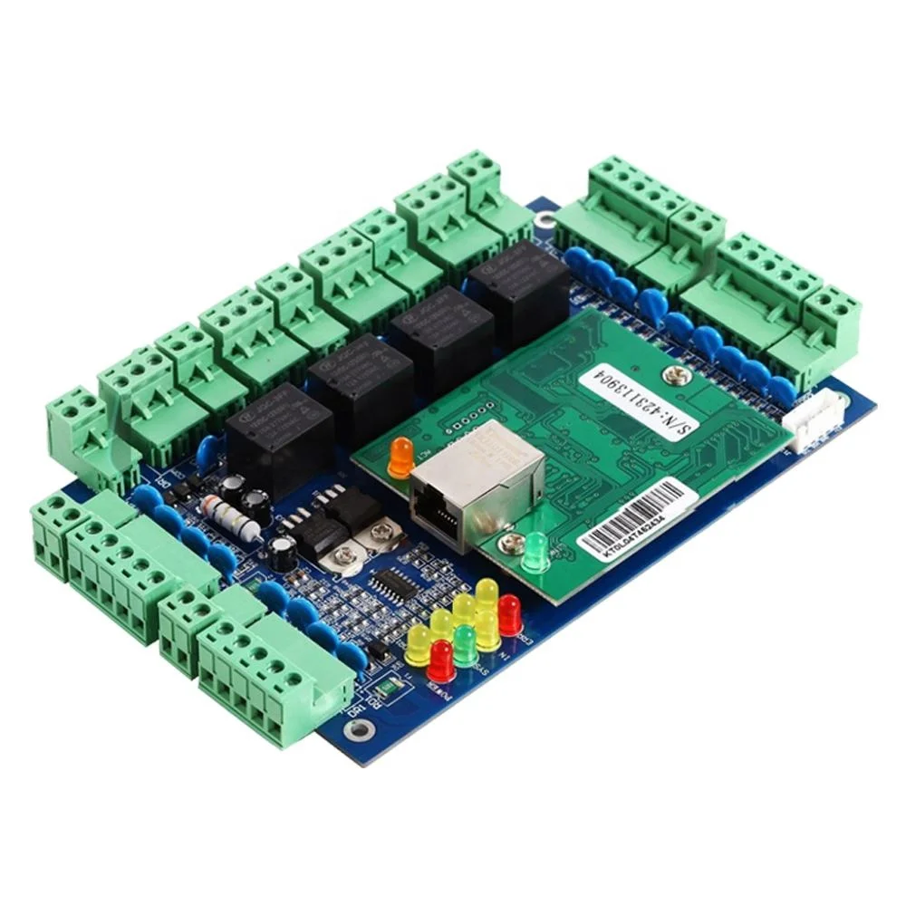 Множественные двери магнитная карта сети 4 двери контроллер доступа панель доска