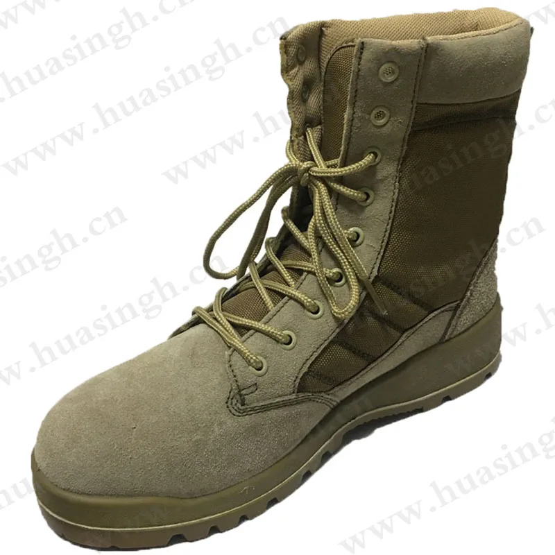 XQQ,  China supply fashion Belleville sole jungle desert combat boots suede leather oil resistant tactical military boots HSM056