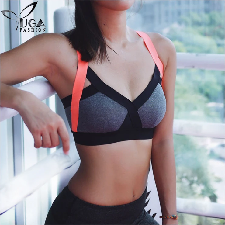 Best Workout Clothes Brands Double-layered Bra Cups Design Athletic Wear For Women