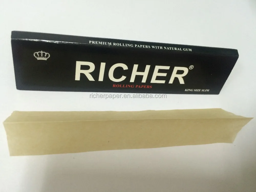 Natural Cigarette Rolling Paper 110mm Unrefined Rolling Paper