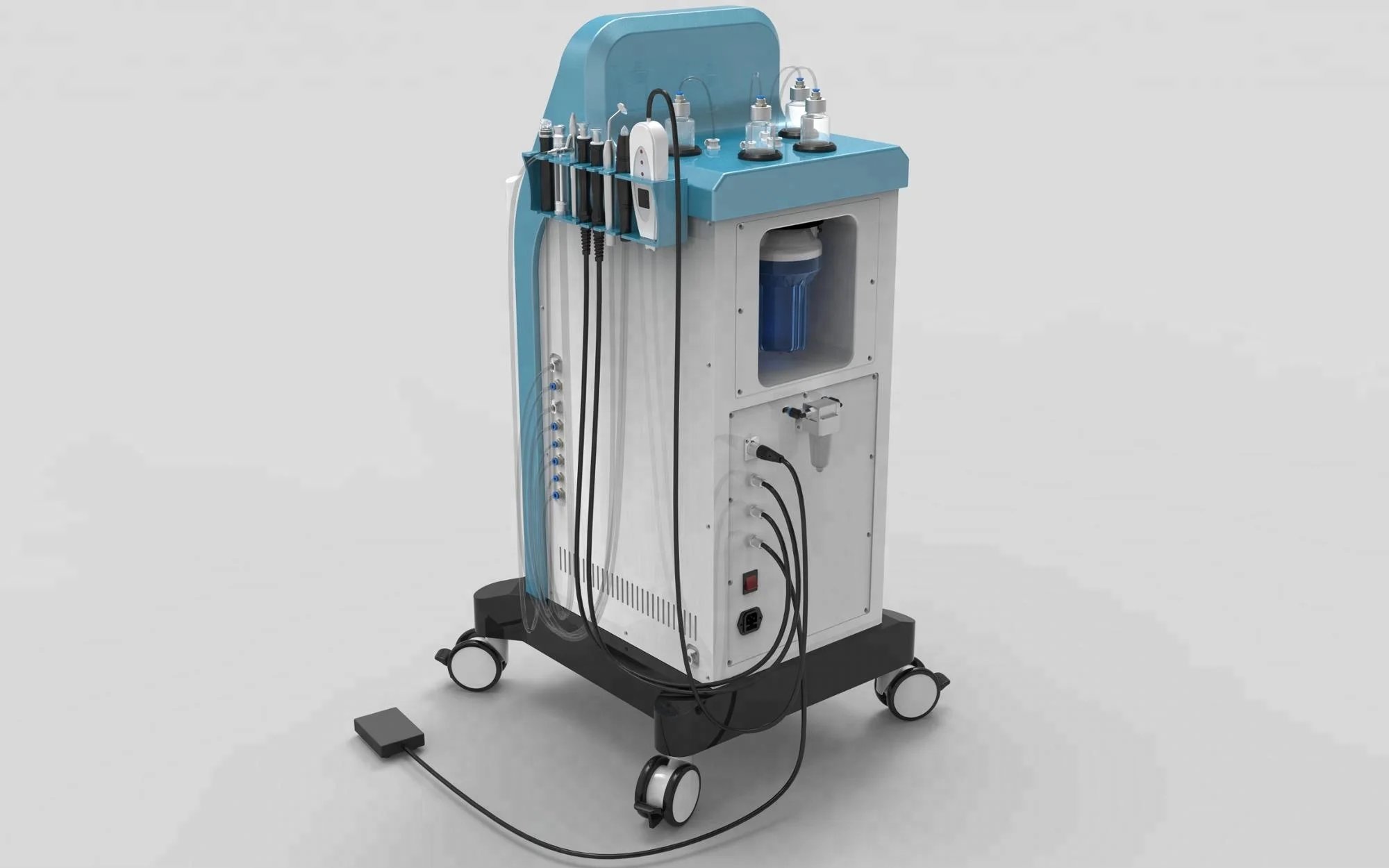 NL-SPA10 High Performance 8 bar Oxygen Jet Peel Machine 7 in 1 effective on skin care