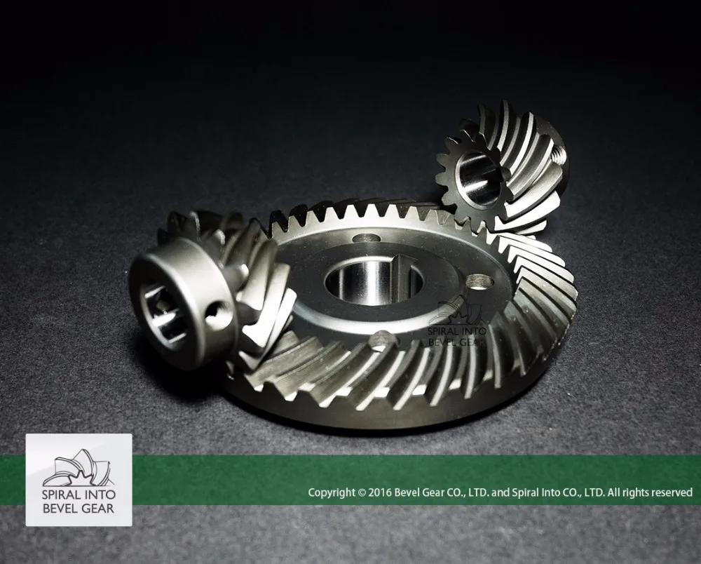 Spiral Bevel Gear Transmission Gear Crown wheel and Pinion