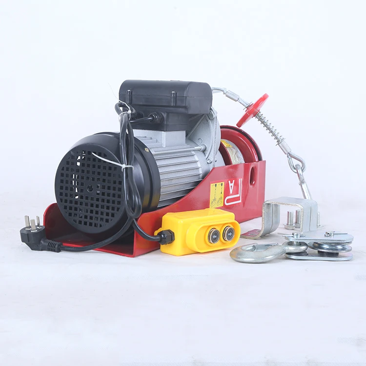 
PA200 PA300 PA500 construction lift hoist wire rope electric hoist for lifting 