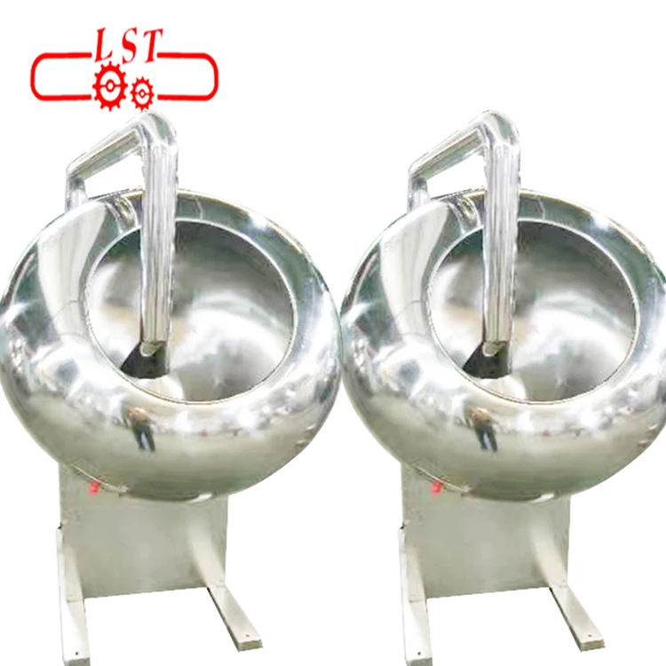 
Factory Manufacturer Supply small coating / polished pan machine for chocolate <span style=