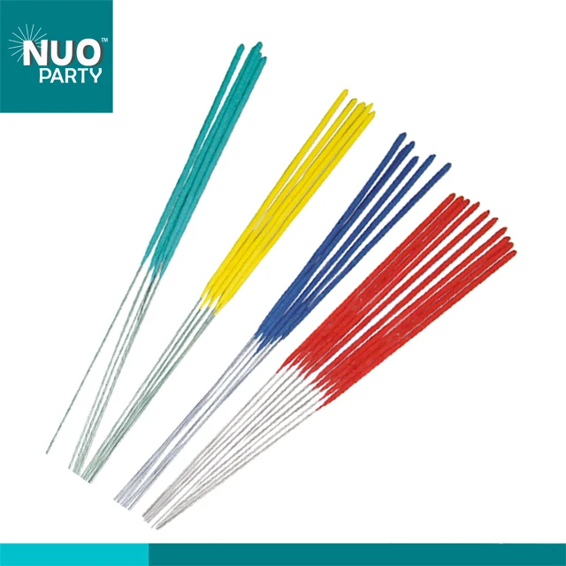 Fireworks wholesale pink green red blue silver golden electric coloured  neon sparkler