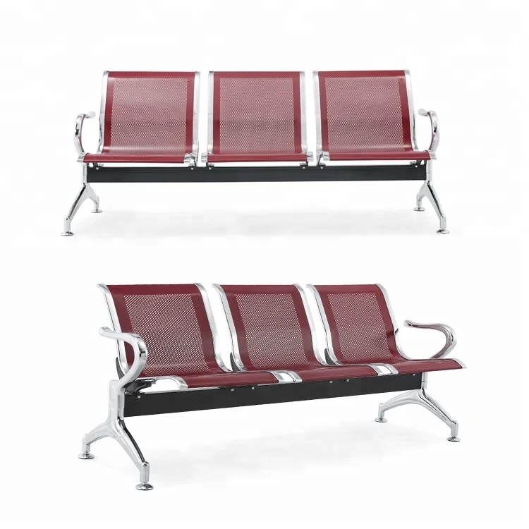 Oshujian gang chair waiting bench public hairdressing waiting chair SJ8201